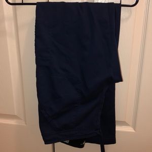 Navy blue scrub pants